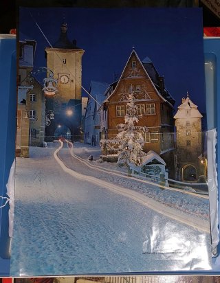 Puzzle Vintage Didacta (Años 70) Rothenburg. NUEVO