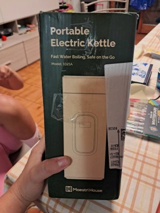 Bollitore da viaggio 550 ml - 6 impostazioni