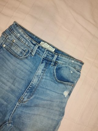 Vaqueros Super High Waist Desgastados