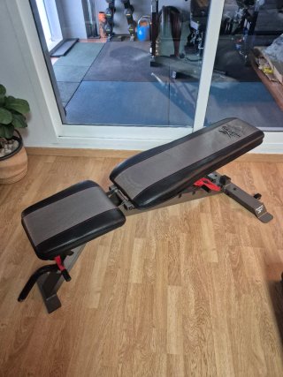 Banco Regulable Reebok Pesas Gimnasio Musculacion