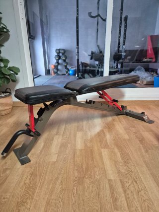 Banco Regulable Reebok Pesas Gimnasio Musculacion