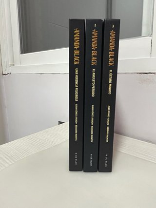 saga libros amanda black
