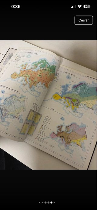 Libro Atlas National Geographic