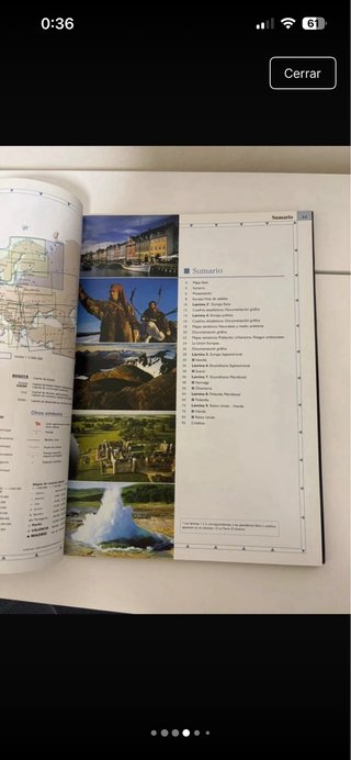 Libro Atlas National Geographic