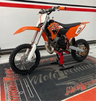 KTM 65 Naranja/Blanca Motocross Infantil