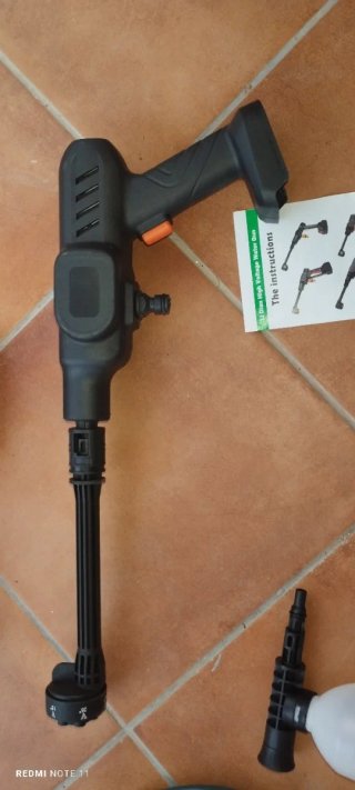 Hidro limpiadora a presión Bateria