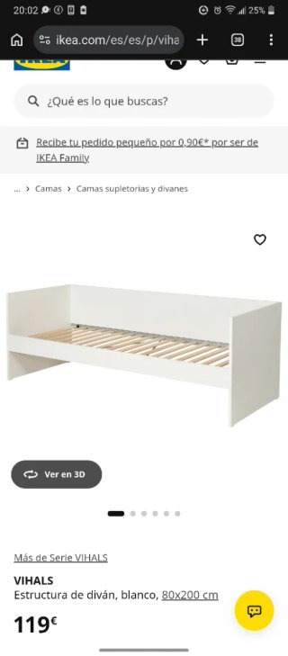 Cama Ikea Blanca
