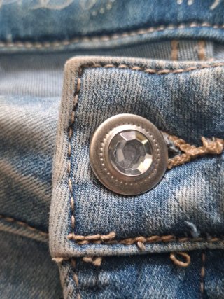 Shorts vaqueros pintados Koroshi