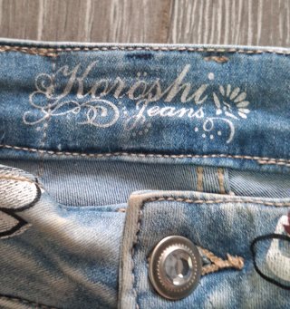 Shorts vaqueros pintados Koroshi