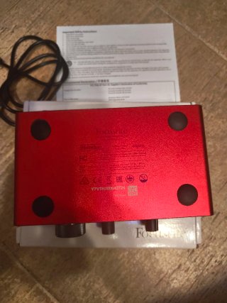 Focusrite Scarlett Solo Gen 3