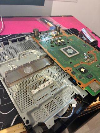Limpieza y cambio de pasta ps4