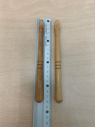 Mangos de madera para martillo 18 cms
