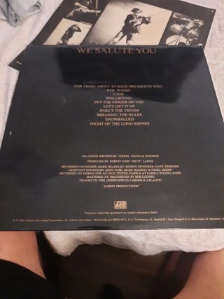 Vinilo AC/DC - For Those About to Rock