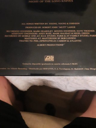Vinilo AC/DC - For Those About to Rock