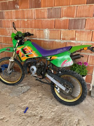 Rieju Enduro Verde y Morado