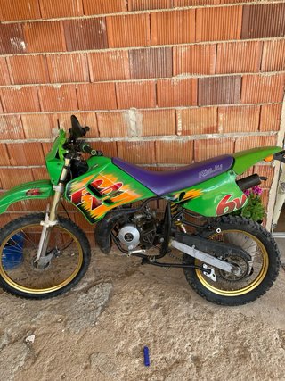 Rieju Enduro Verde y Morado