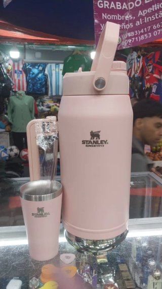 Termo Stanley Rosa + Guampa