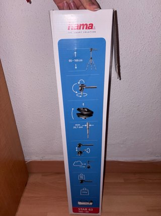 Trípode Hama Star 63 (hasta 166 cm)