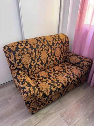 2 Sofás 3 y 2 Plazas Diseño Damasco