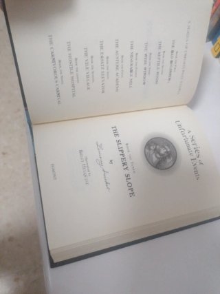The Slippery Slope. A series of unfortunate events