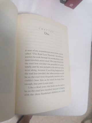 The Slippery Slope. A series of unfortunate events
