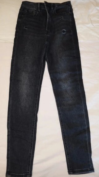 Vaqueros Super High Waist Negros