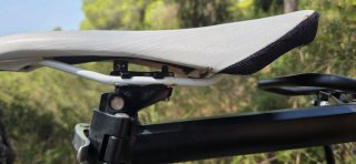 Sillín Bici MTB Blanco