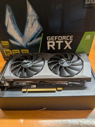 Tarjeta Gráfica Zotac RTX 3050 8GB GDDR6