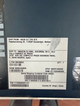 Portátil ASUS Zenbook 14 Intel Core Ultra 7
