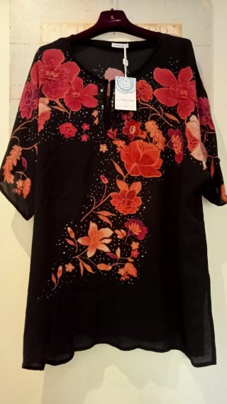 Blusa Talla 46 estampado floral