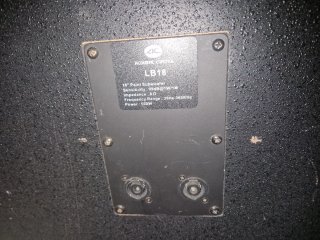 Altavoces acustic control