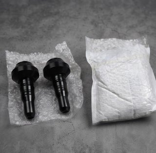 Protectores de manillar para moto negros