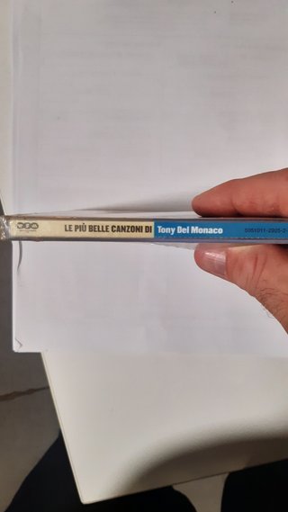Tony Del Monaco - Le Più Belle Canzoni" cd sc8