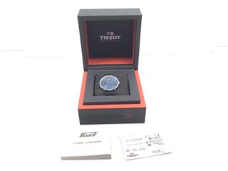 reloj pulsera premium unisex tissot everytime zafiro 40mm (t143410)