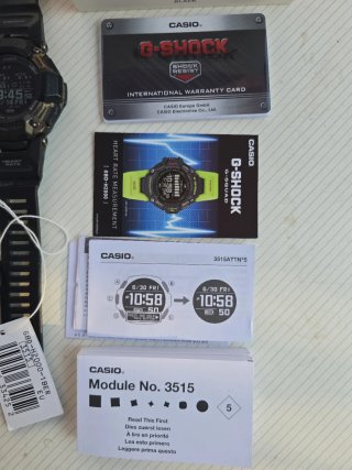 Reloj Casio G-Shock G-SQUAD GBD-H2000-1B Negro