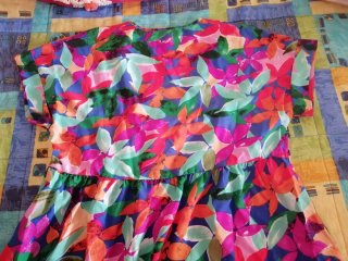 Vestido estampado floral