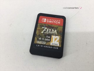 the legend of zelda breath of the wild n-switch