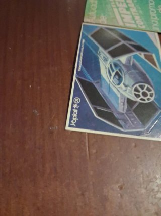Cromos antiguos, STAR WARS YOPLAIT lote 2