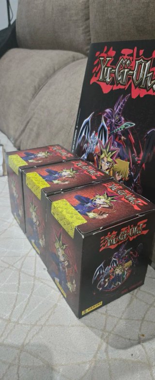 Lote 3 Cajas Sobres Adhesivos Yu-Gi-Oh! 2020