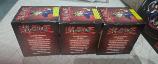 Lote 3 Cajas Sobres Adhesivos Yu-Gi-Oh! 2020
