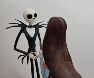 Pesadilla antes de Navidad Jack y Sally Estatua