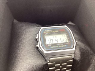 reloj pulsera caballero casio a159w