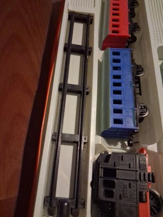 Juguete antiguo,  TREN MECANICO GEYPER