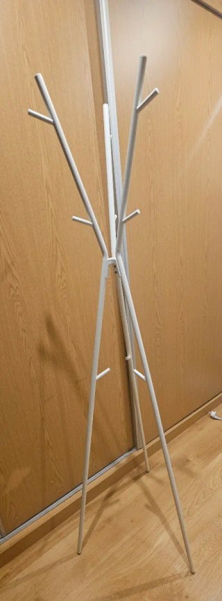 Perchero de pie blanco Ikea