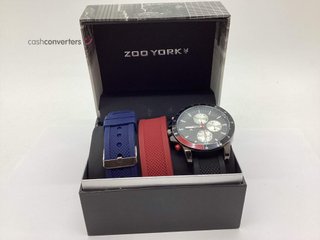 reloj pulsera caballero zoo york zy1263