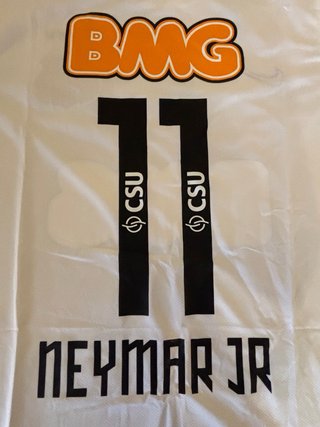 Camiseta Santos 11/12 Neymar JR