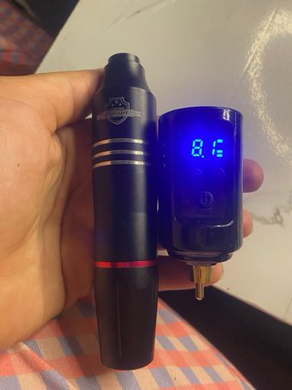 Maquina de tatuar inalambrica prestige+ cargador