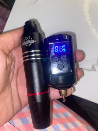 Maquina de tatuar inalambrica prestige+ cargador