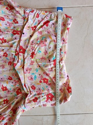 Falda pantalón floral multicolor