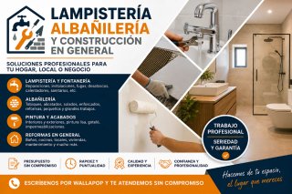 Servicios Lampistería, Albañilería y Reformas